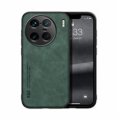 Coque Luxe Cuir Housse Etui DY1 pour Vivo X90 Pro+ Plus 5G Vert