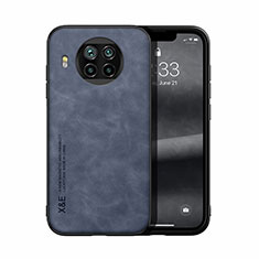 Coque Luxe Cuir Housse Etui DY1 pour Xiaomi Mi 10T Lite 5G Bleu