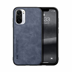 Coque Luxe Cuir Housse Etui DY1 pour Xiaomi Mi 11X 5G Bleu