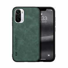 Coque Luxe Cuir Housse Etui DY1 pour Xiaomi Poco F3 5G Vert