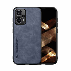 Coque Luxe Cuir Housse Etui DY1 pour Xiaomi Poco F5 5G Bleu