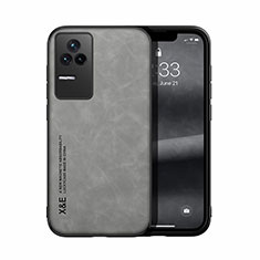 Coque Luxe Cuir Housse Etui DY1 pour Xiaomi Redmi K50 Pro 5G Gris