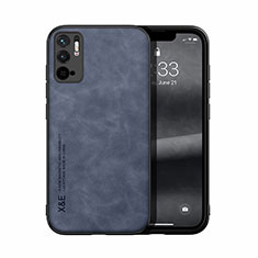 Coque Luxe Cuir Housse Etui DY1 pour Xiaomi Redmi Note 10 5G Bleu