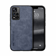 Coque Luxe Cuir Housse Etui DY1 pour Xiaomi Redmi Note 11 Pro+ Plus 5G Bleu