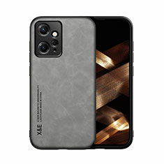 Coque Luxe Cuir Housse Etui DY1 pour Xiaomi Redmi Note 12 4G Gris