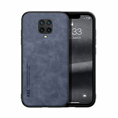 Coque Luxe Cuir Housse Etui DY1 pour Xiaomi Redmi Note 9S Bleu