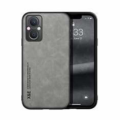 Coque Luxe Cuir Housse Etui DY2 pour Oppo F21 Pro 5G Gris