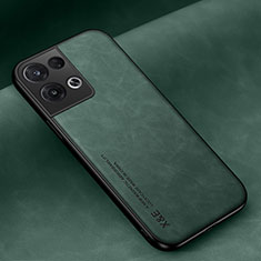 Coque Luxe Cuir Housse Etui DY2 pour Oppo Reno8 Pro+ Plus 5G Vert