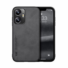 Coque Luxe Cuir Housse Etui DY2 pour Realme C55 Noir