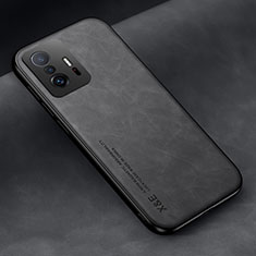 Coque Luxe Cuir Housse Etui DY2 pour Xiaomi Mi 11T Pro 5G Noir