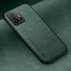 Coque Luxe Cuir Housse Etui DY2 pour Xiaomi Mi 11T Pro 5G Vert