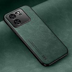 Coque Luxe Cuir Housse Etui DY2 pour Xiaomi Mi 13T 5G Vert