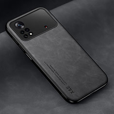 Coque Luxe Cuir Housse Etui DY2 pour Xiaomi Poco X4 Pro 5G Noir