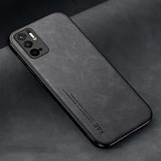 Coque Luxe Cuir Housse Etui DY2 pour Xiaomi Redmi Note 10 5G Noir