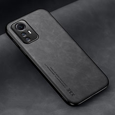 Coque Luxe Cuir Housse Etui DY2 pour Xiaomi Redmi Note 12S Noir