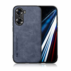 Coque Luxe Cuir Housse Etui DY3 pour Huawei Honor 60 Pro 5G Bleu