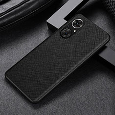 Coque Luxe Cuir Housse Etui GS1 pour Huawei Honor 50 SE 5G Noir