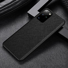 Coque Luxe Cuir Housse Etui GS1 pour Samsung Galaxy S20 Noir