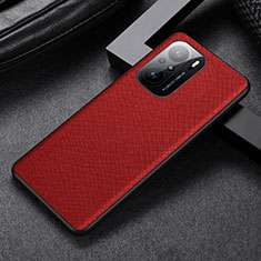 Coque Luxe Cuir Housse Etui GS1 pour Xiaomi Mi 11X Pro 5G Rouge