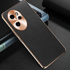 Coque Luxe Cuir Housse Etui GS2 pour Huawei Honor 100 Pro 5G Noir