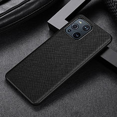 Coque Luxe Cuir Housse Etui GS2 pour Oppo Find X3 5G Noir