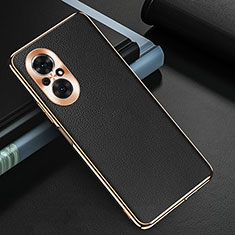 Coque Luxe Cuir Housse Etui GS3 pour Huawei Honor 50 SE 5G Noir