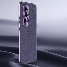 Coque Luxe Cuir Housse Etui JB1 pour Oppo Reno10 Pro+ Plus 5G Violet