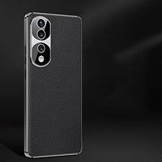 Coque Luxe Cuir Housse Etui JB2 pour Huawei Honor 70 Pro 5G Noir