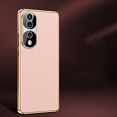 Coque Luxe Cuir Housse Etui JB2 pour Huawei Honor 70 Pro+ Plus 5G Rose