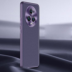 Coque Luxe Cuir Housse Etui JB2 pour Huawei Honor Magic5 Pro 5G Violet