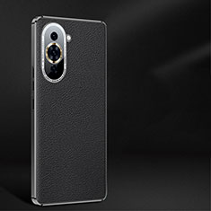 Coque Luxe Cuir Housse Etui JB2 pour Huawei Nova 10 Noir