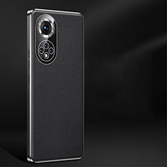 Coque Luxe Cuir Housse Etui JB2 pour Huawei Nova 9 Noir