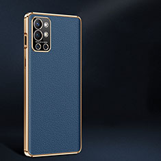 Coque Luxe Cuir Housse Etui JB2 pour OnePlus 9R 5G Bleu