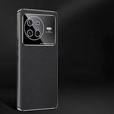 Coque Luxe Cuir Housse Etui JB2 pour Vivo X80 5G Noir