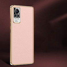 Coque Luxe Cuir Housse Etui JB2 pour Xiaomi Civi 1S 5G Rose