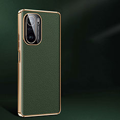 Coque Luxe Cuir Housse Etui JB2 pour Xiaomi Mi 11X 5G Vert