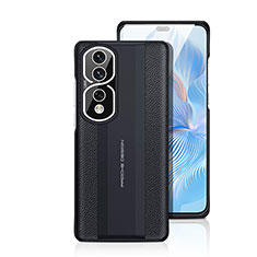 Coque Luxe Cuir Housse Etui JB5 pour Huawei Honor 80 Pro 5G Noir