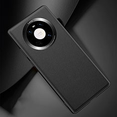 Coque Luxe Cuir Housse Etui L04 pour Huawei Mate 40E Pro 4G Noir