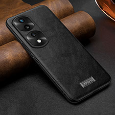 Coque Luxe Cuir Housse Etui LD1 pour Huawei Honor 70 Pro 5G Noir