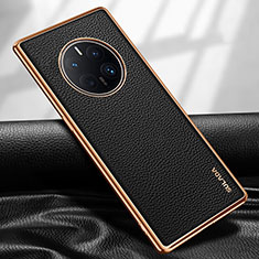 Coque Luxe Cuir Housse Etui LD1 pour Huawei Mate 50 Pro Noir