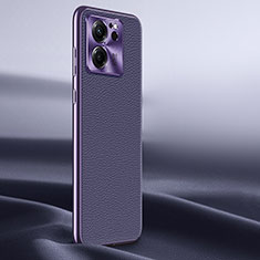 Coque Luxe Cuir Housse Etui LF1 pour Xiaomi Redmi K60 Ultra 5G Violet