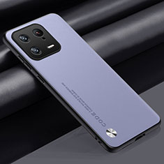Coque Luxe Cuir Housse Etui LS1 pour Xiaomi Mi 13 Pro 5G Violet Clair