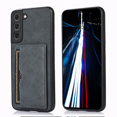 Coque Luxe Cuir Housse Etui M03T pour Samsung Galaxy S21 5G Noir