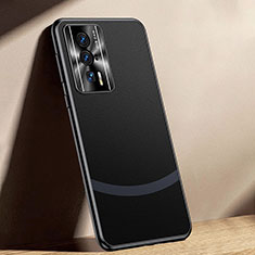 Coque Luxe Cuir Housse Etui PD1 pour Xiaomi Poco F5 Pro 5G Noir