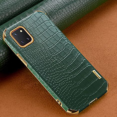 Coque Luxe Cuir Housse Etui pour Samsung Galaxy M60s Vert