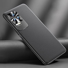 Coque Luxe Cuir Housse Etui pour Xiaomi Poco F4 5G Noir