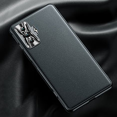 Coque Luxe Cuir Housse Etui pour Xiaomi Poco F4 GT 5G Noir