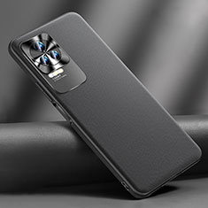 Coque Luxe Cuir Housse Etui pour Xiaomi Redmi K50 5G Noir