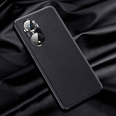 Coque Luxe Cuir Housse Etui QK1 pour Huawei Honor 50 5G Noir