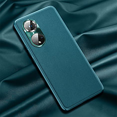 Coque Luxe Cuir Housse Etui QK1 pour Huawei Honor 50 Pro 5G Vert